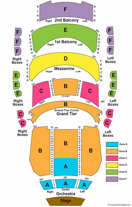 Belk Theatre at Blumenthal Performing Arts Center Seating Chart